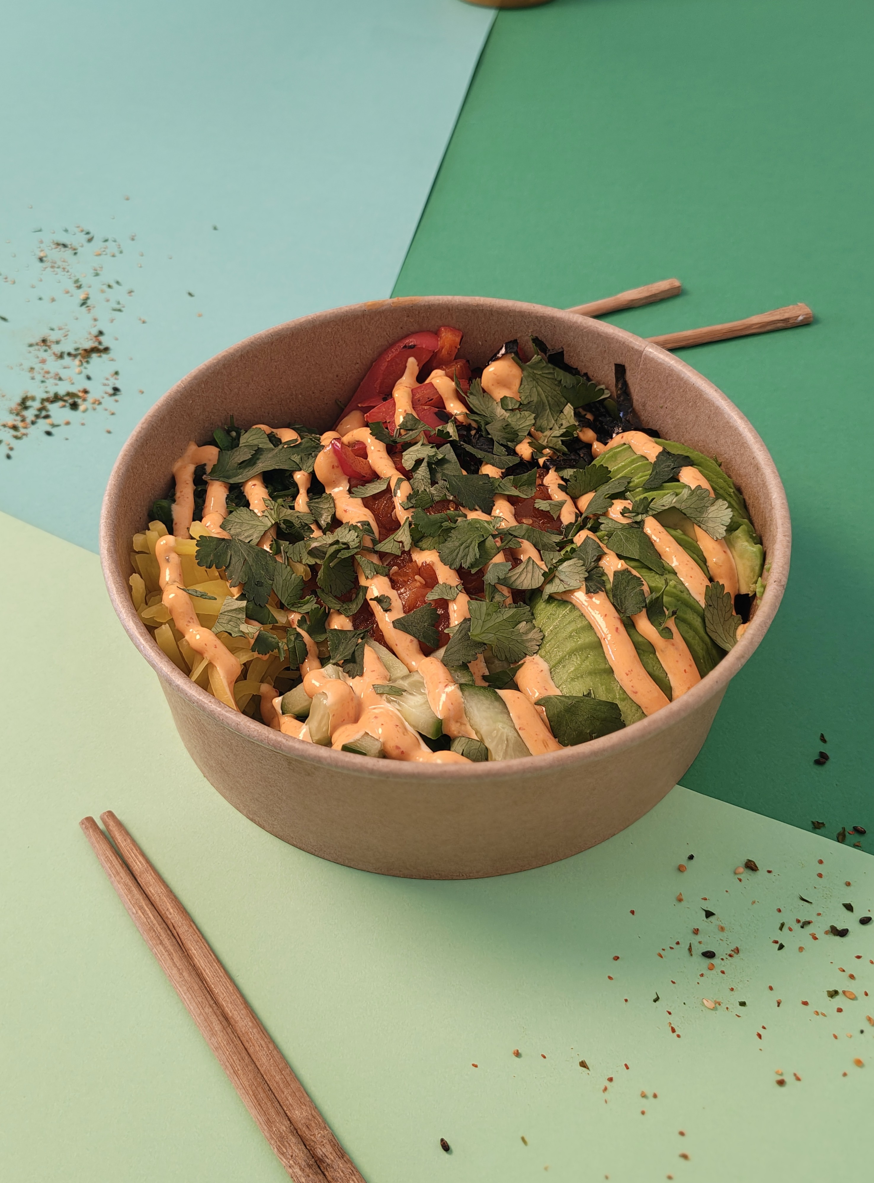 Low Carb Bowl – Lachs-Tatar