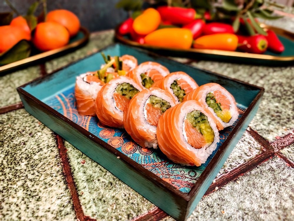 Dragon - Lachs und Lachstatar außen